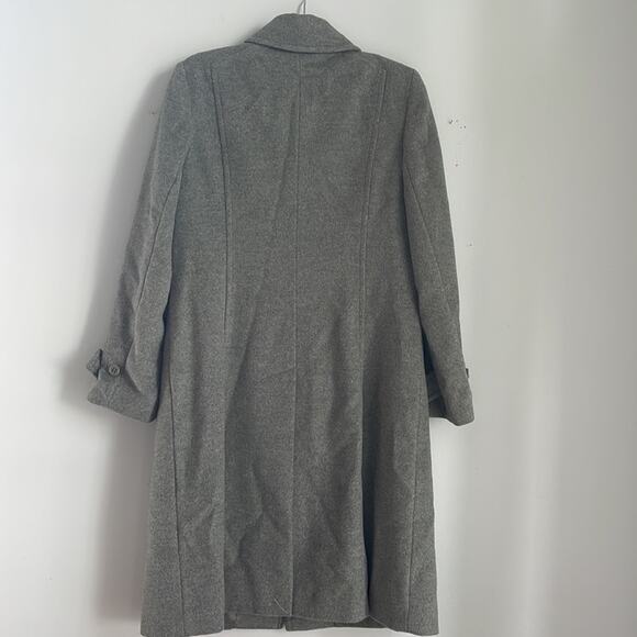 Talbots wool angora blend midi length overcoat jacket sz 12 - Picture 8 of 8